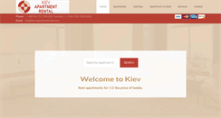 Desktop Screenshot of kiev-apartmentrental.com